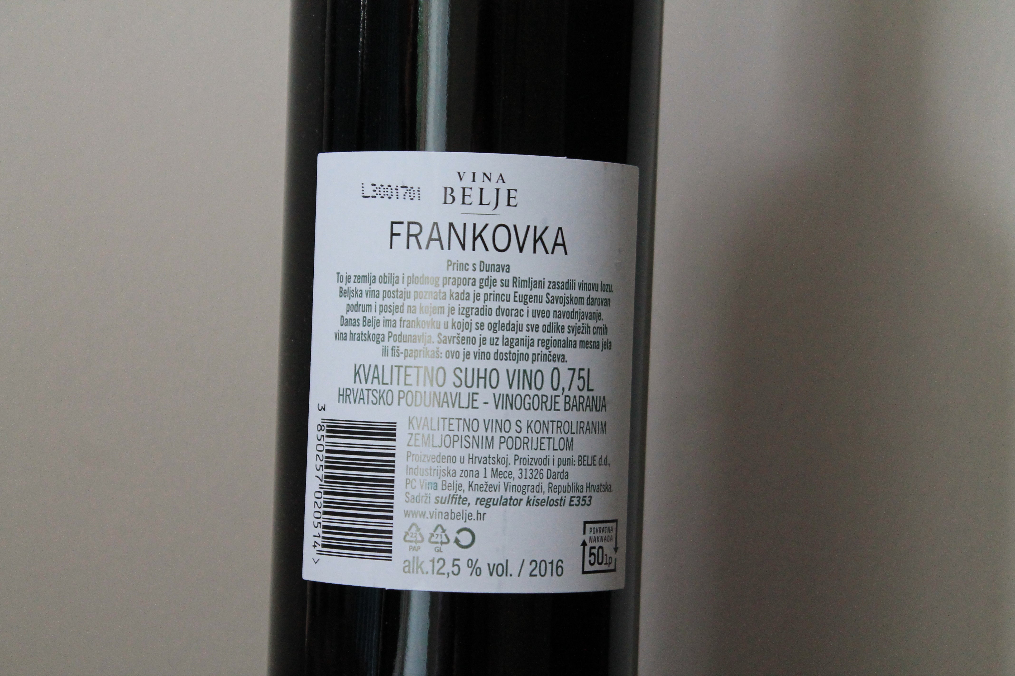 Vina Belje Frankovka